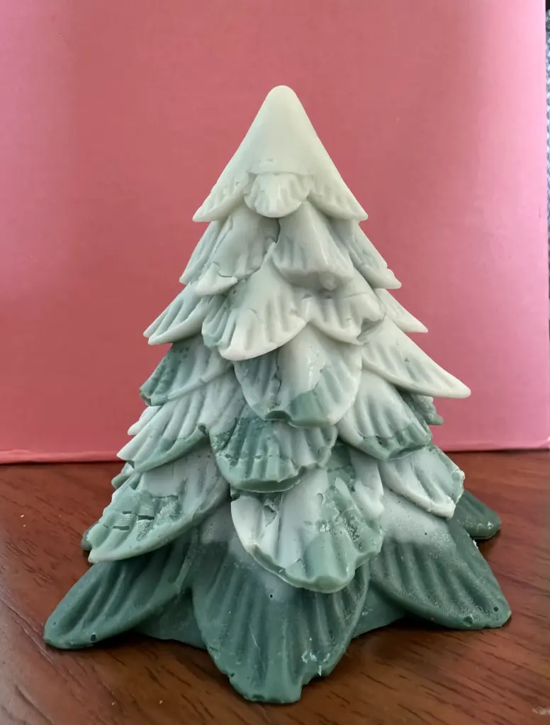 Vela Abeto Douglas nevado (Blanco, CH)