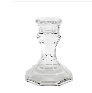 Candelabro de cristal Hexagonal