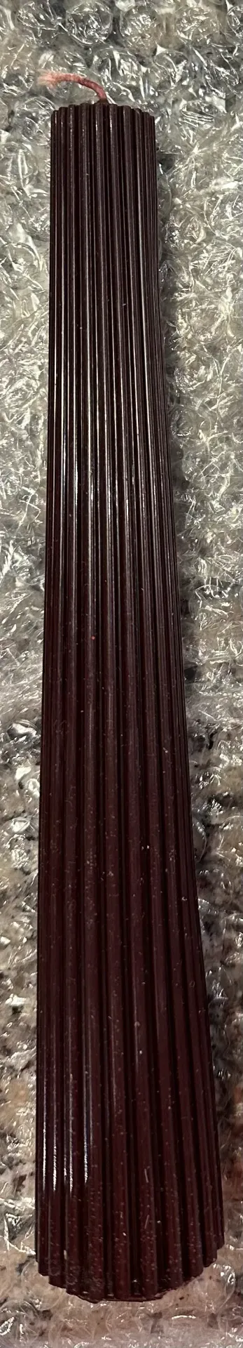 Vela Artesanal Crónica Rayada color a Escoger .23 h